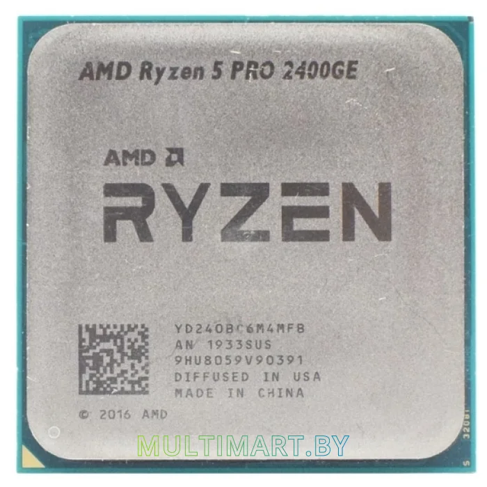 Процессор AMD Ryzen 5 Pro 2400GE